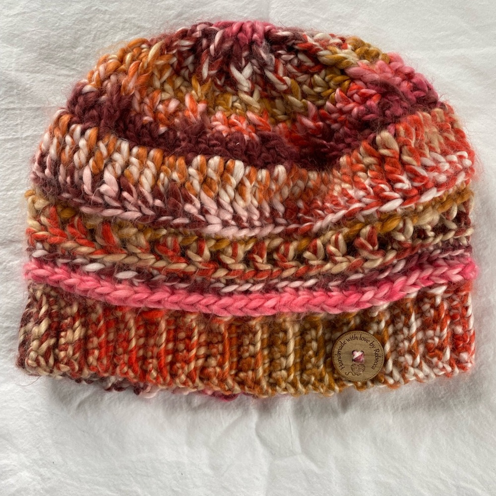 Multicolor Knit Beanie